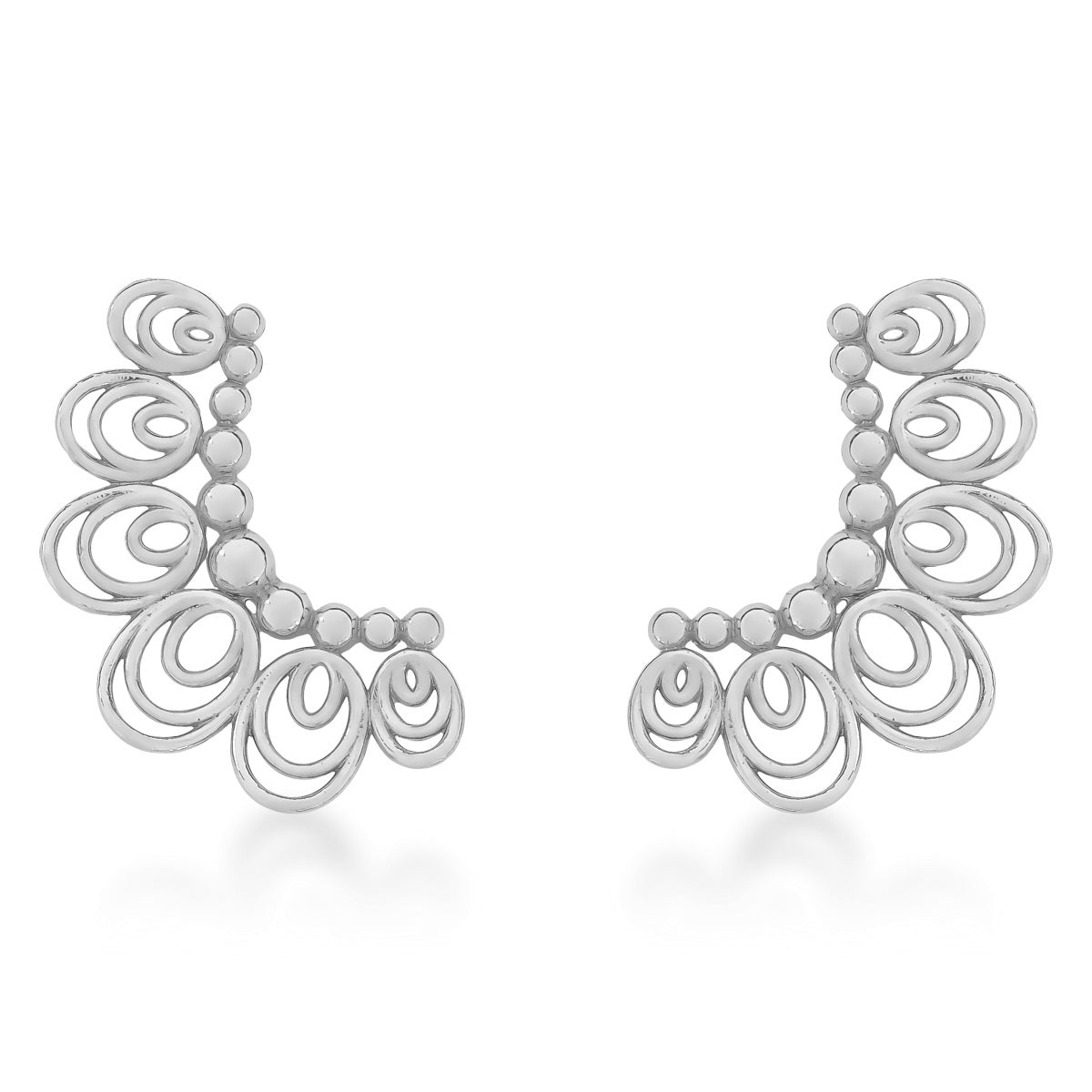 Brinco Ear Cuff Coleção Jardim das Borboletas