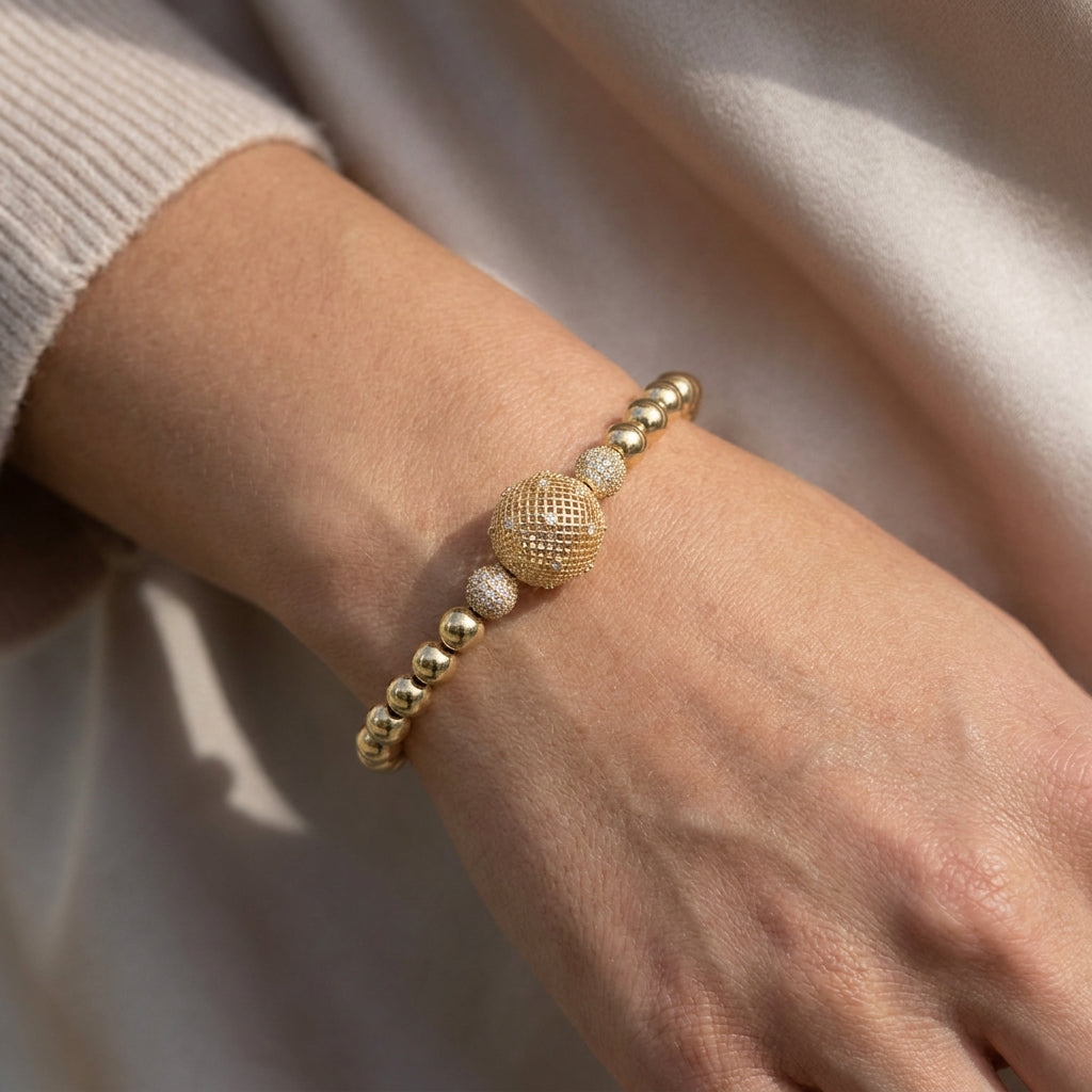 Pulseira Coleção Capim Dourado