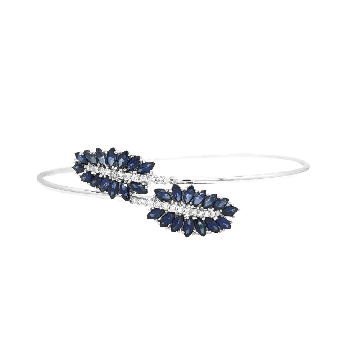 Bracelete Folha Safira
