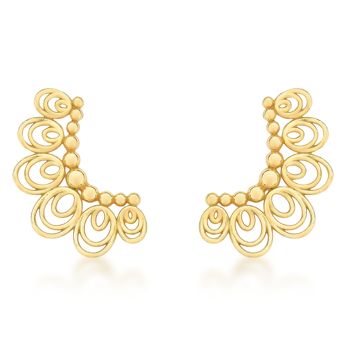 Brinco Ear Cuff Coleção Jardim das Borboletas