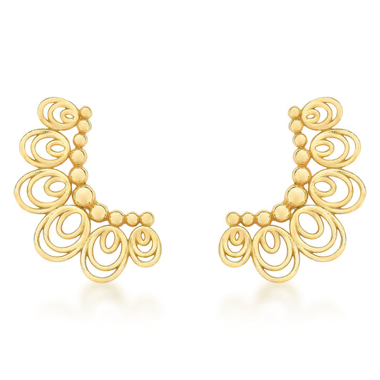 Brinco Ear Cuff Coleção Jardim das Borboletas