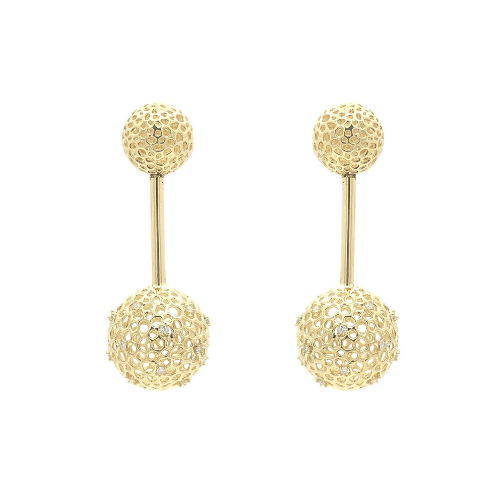 Brinco Coleção Capim Dourado