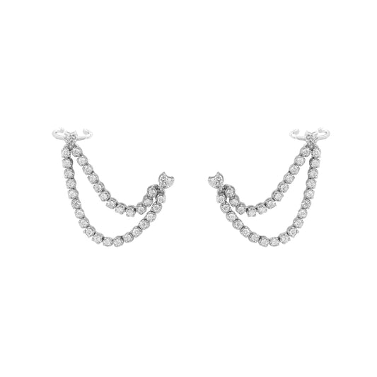 Brinco EarCuff Coleção Reflexos Invisíveis