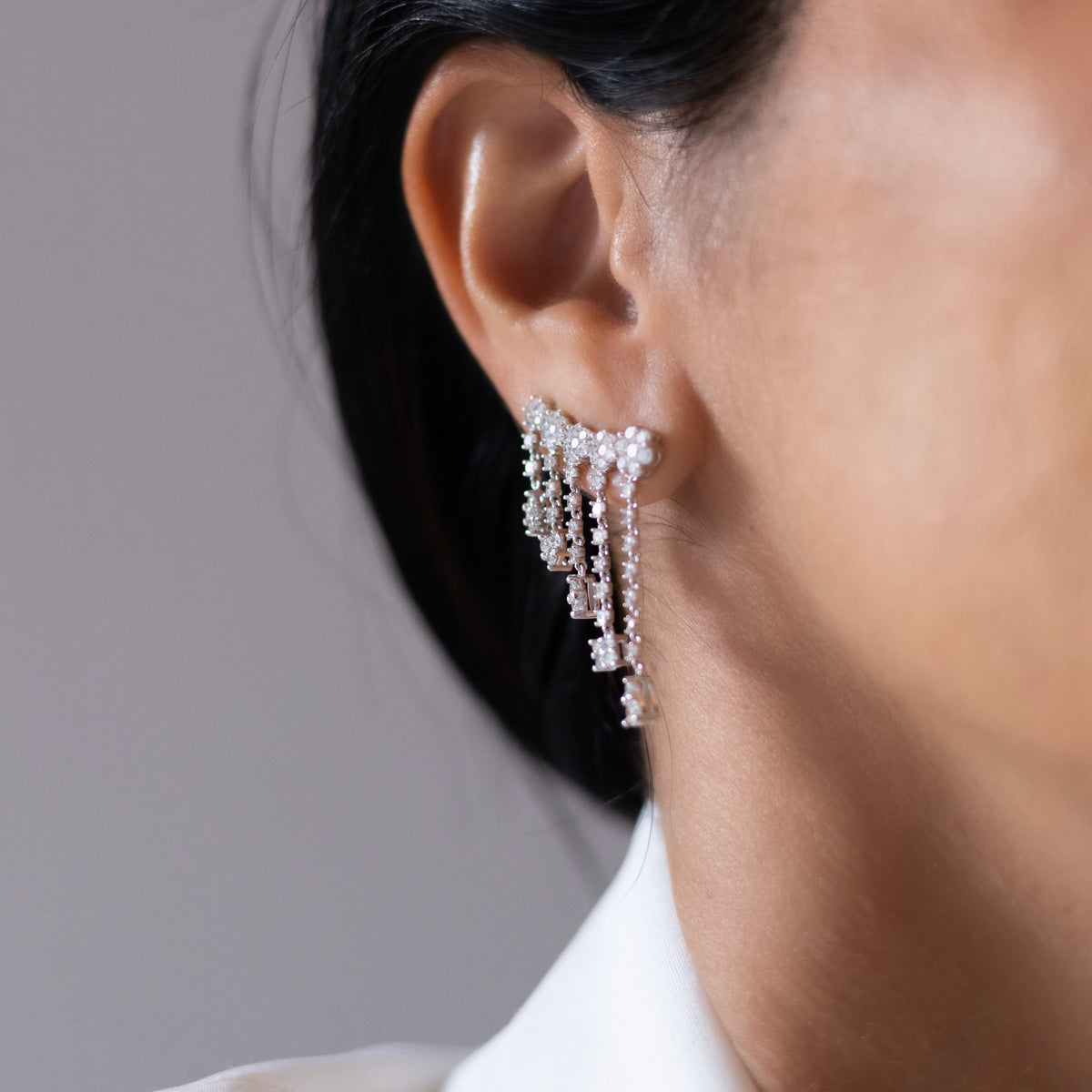 Brinco Earcuff Coleção Reflexos Invisíveis