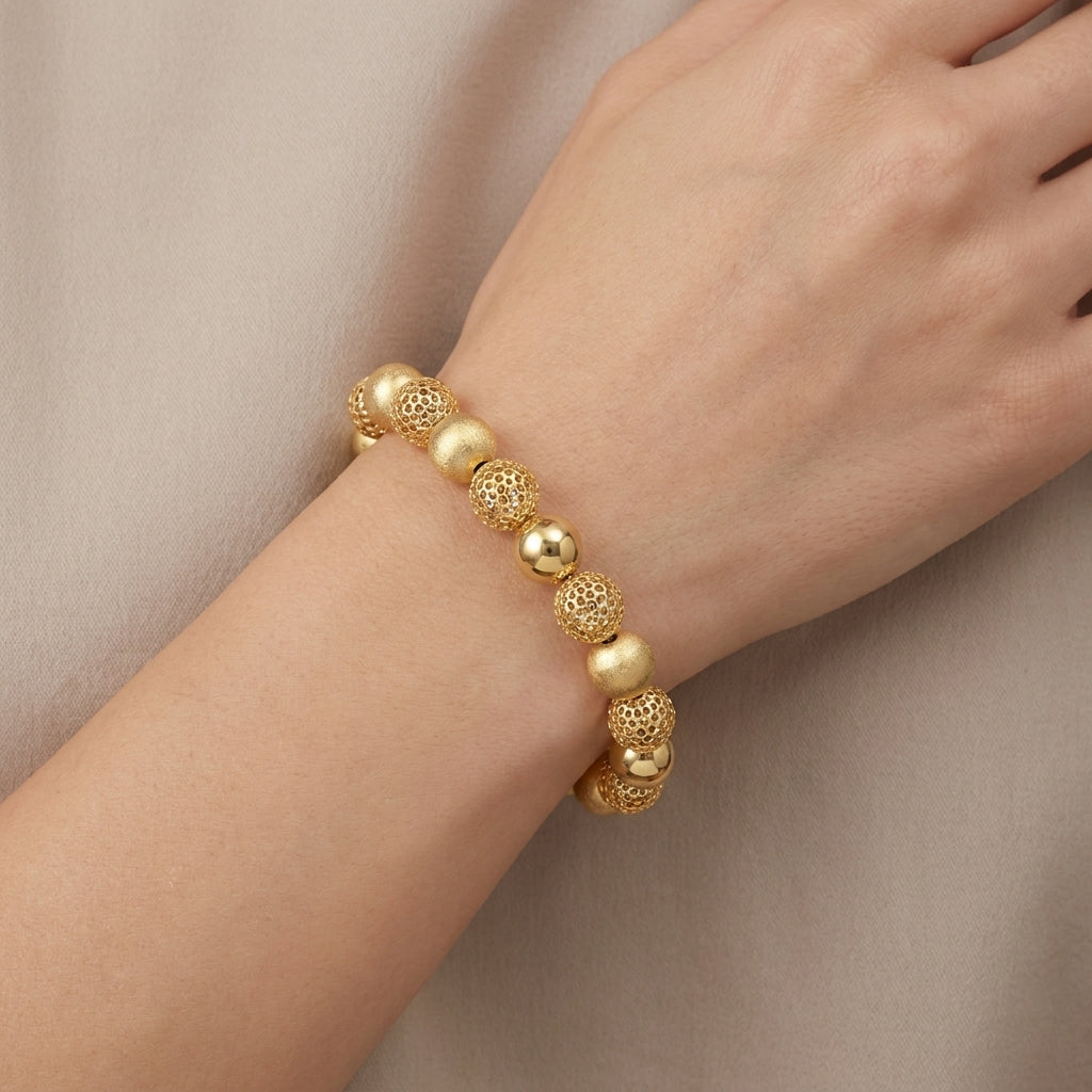 Pulseira Coleção Capim Dourado