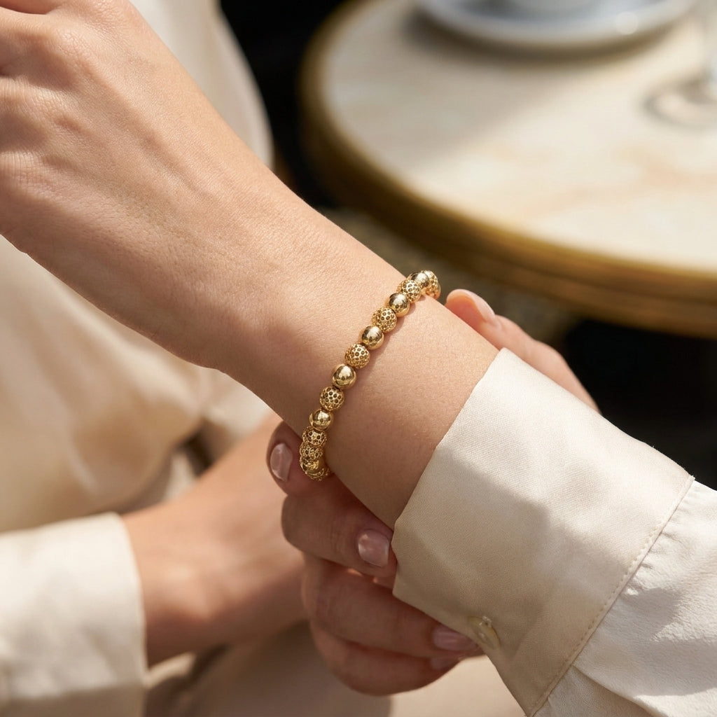Pulseira Coleção Capim Dourado